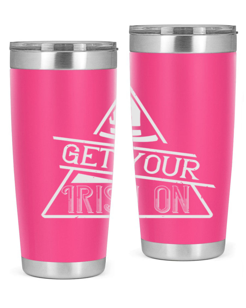 Get your Irish on Style 137#- St Patricks Day- Tumbler