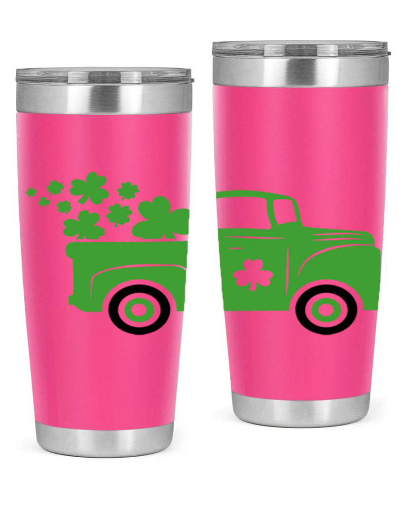 Green Truck Style 97#- St Patricks Day- Tumbler