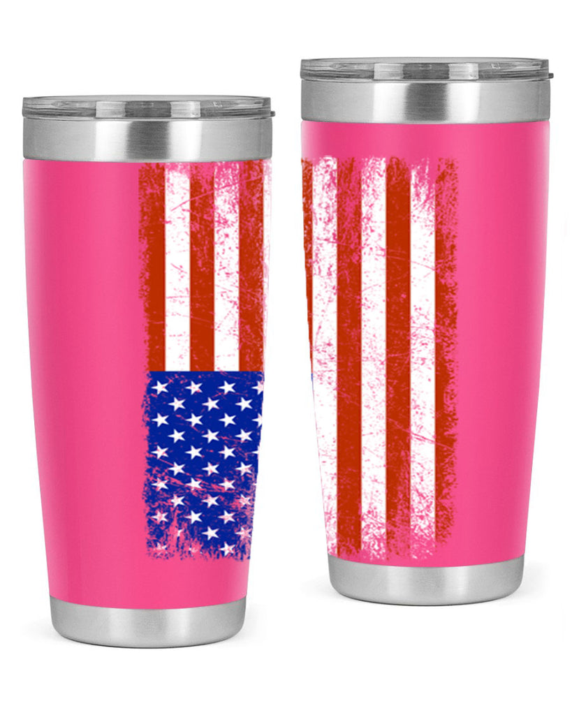 Grunge Flag 52#- Us Flags- Tumbler