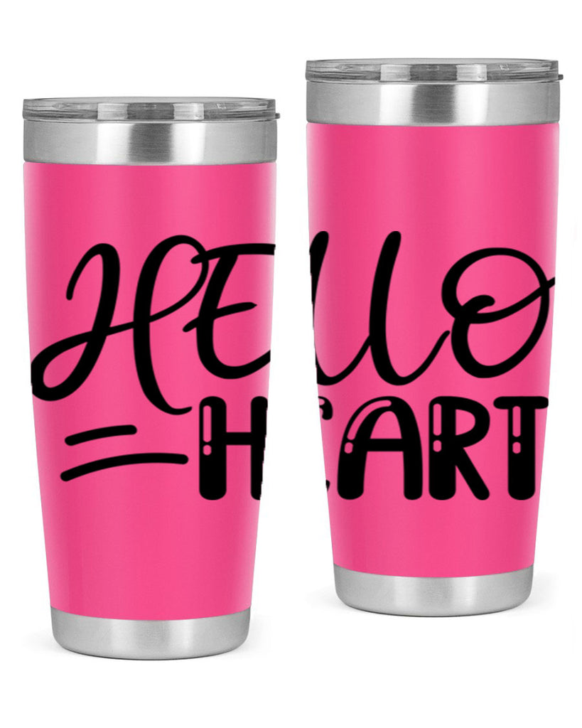 HELLO HEART  220#- spring- Tumbler