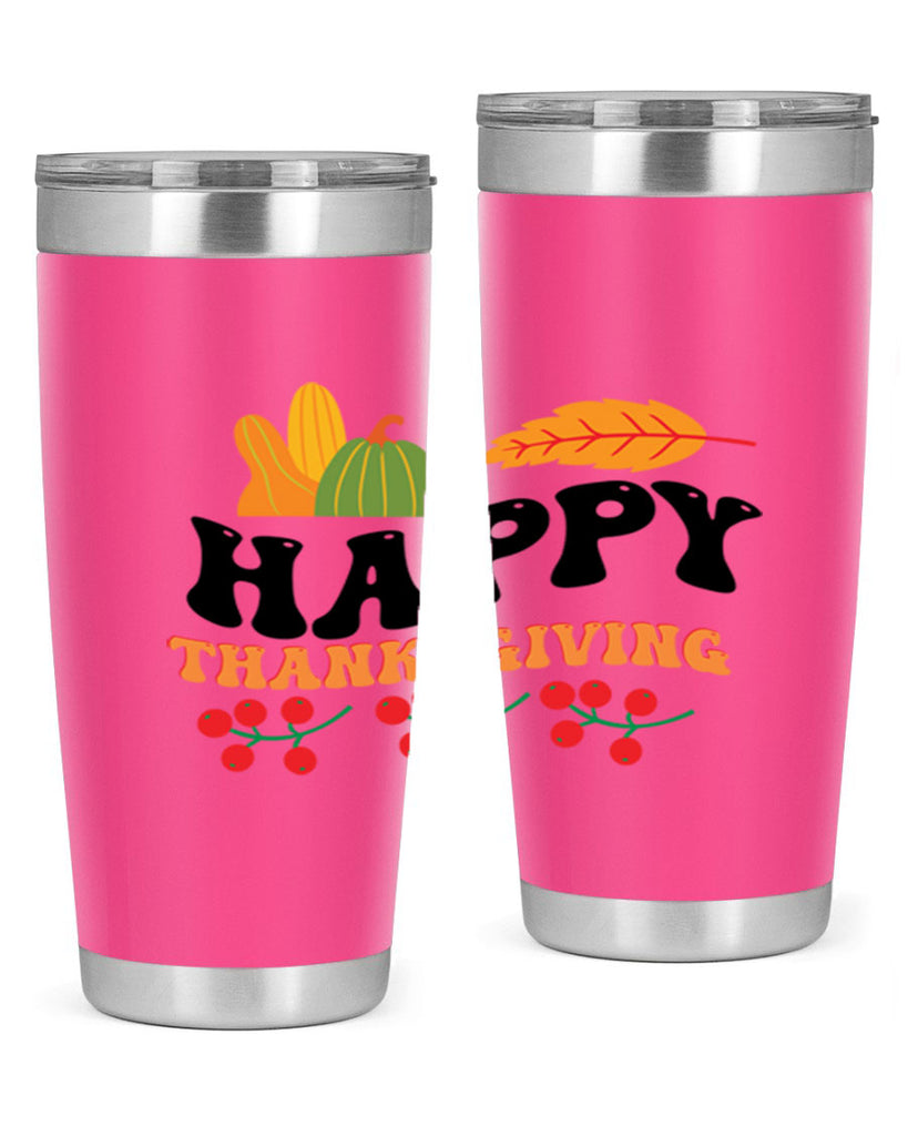 Happy Thanksgiving 251#- fall- Tumbler