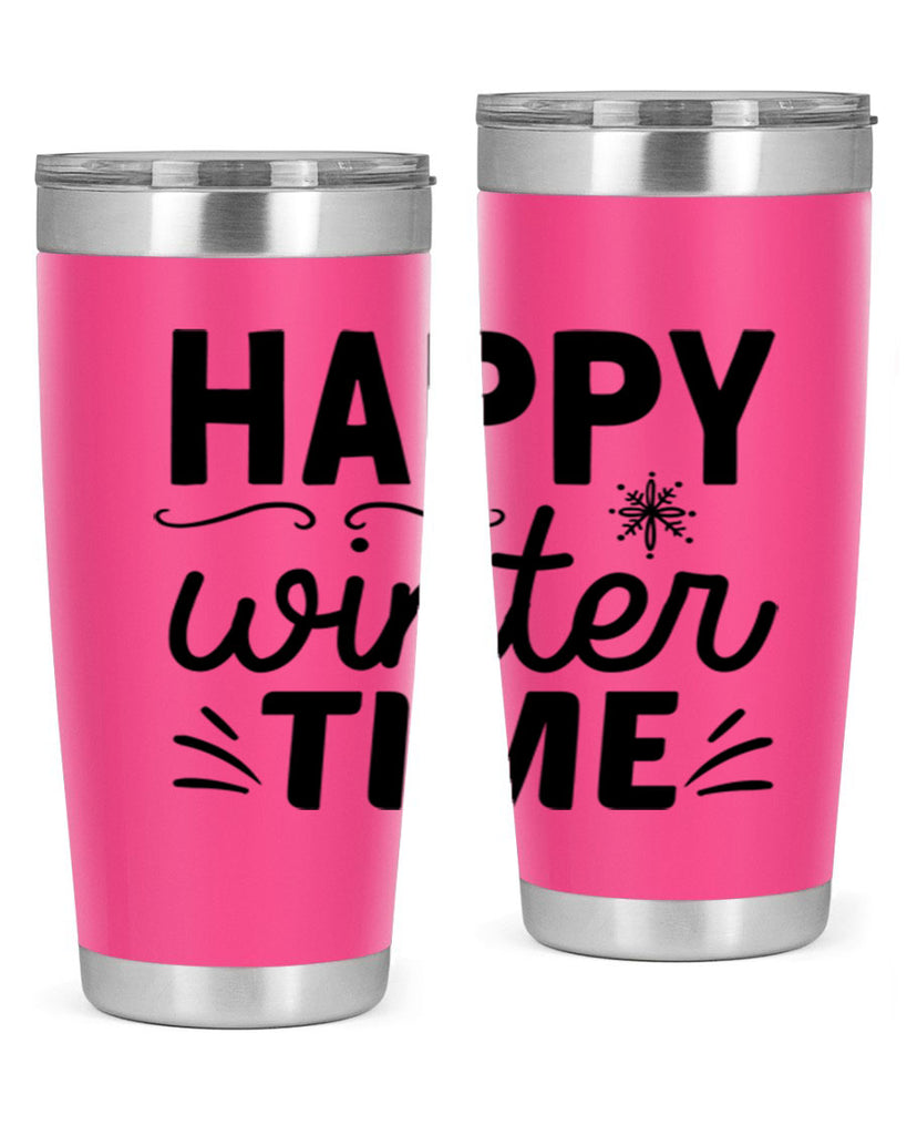 Happy Winter Time134#- winter- Tumbler