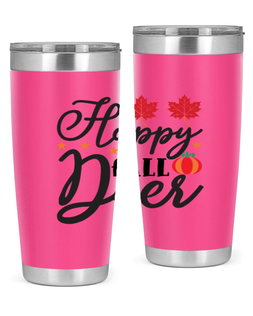Happyfalldeer 254#- fall- Tumbler