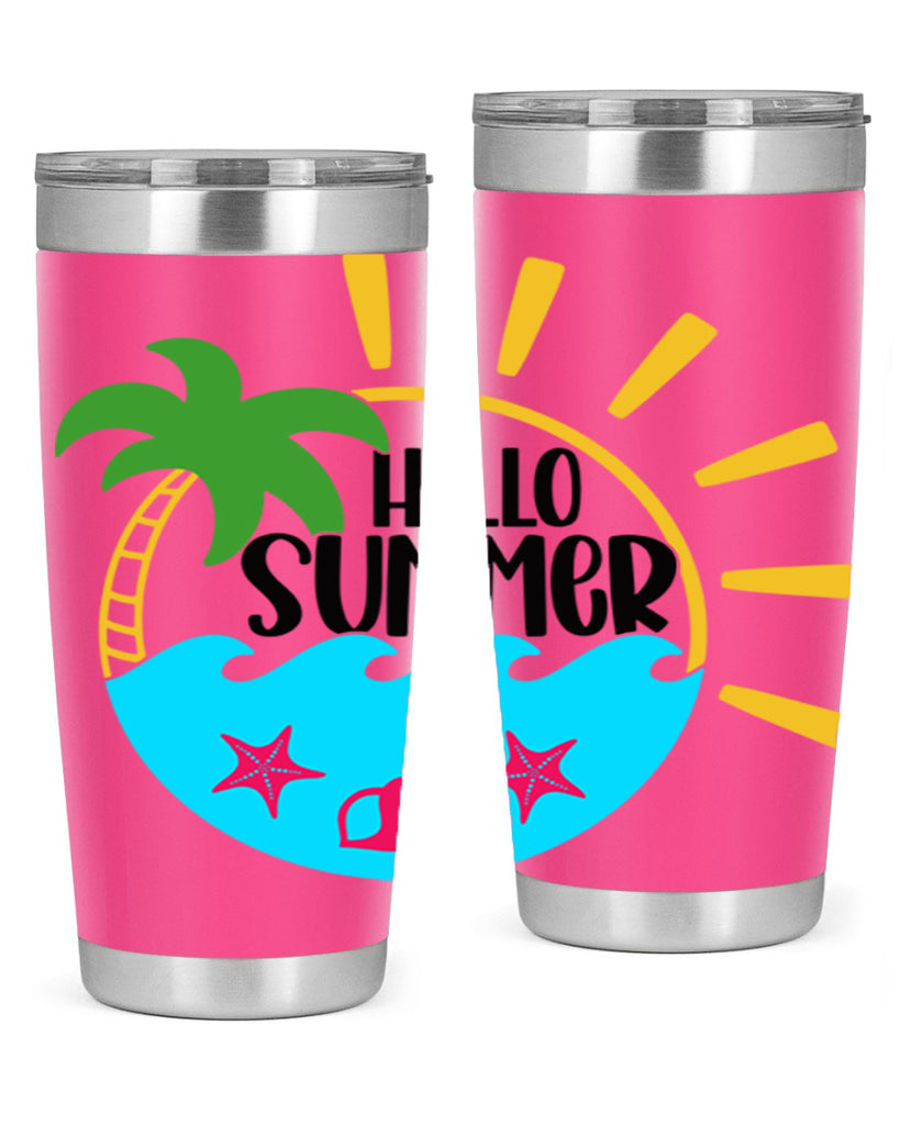 Hello Summer Style 40#- summer- Tumbler
