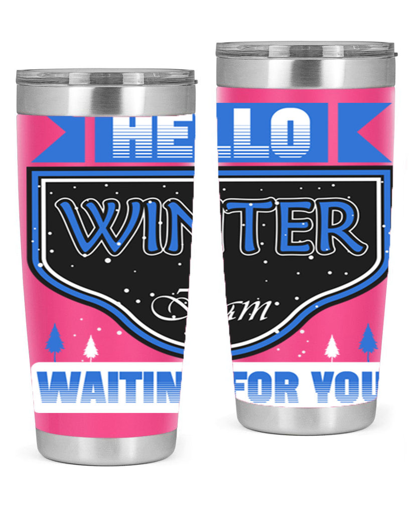 Hello Winter 164#- winter- Tumbler