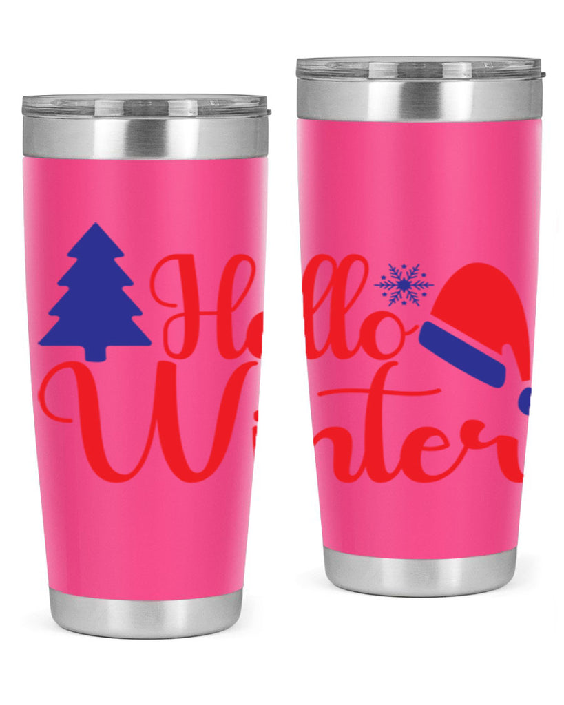 Hello Winter 179#- winter- Tumbler