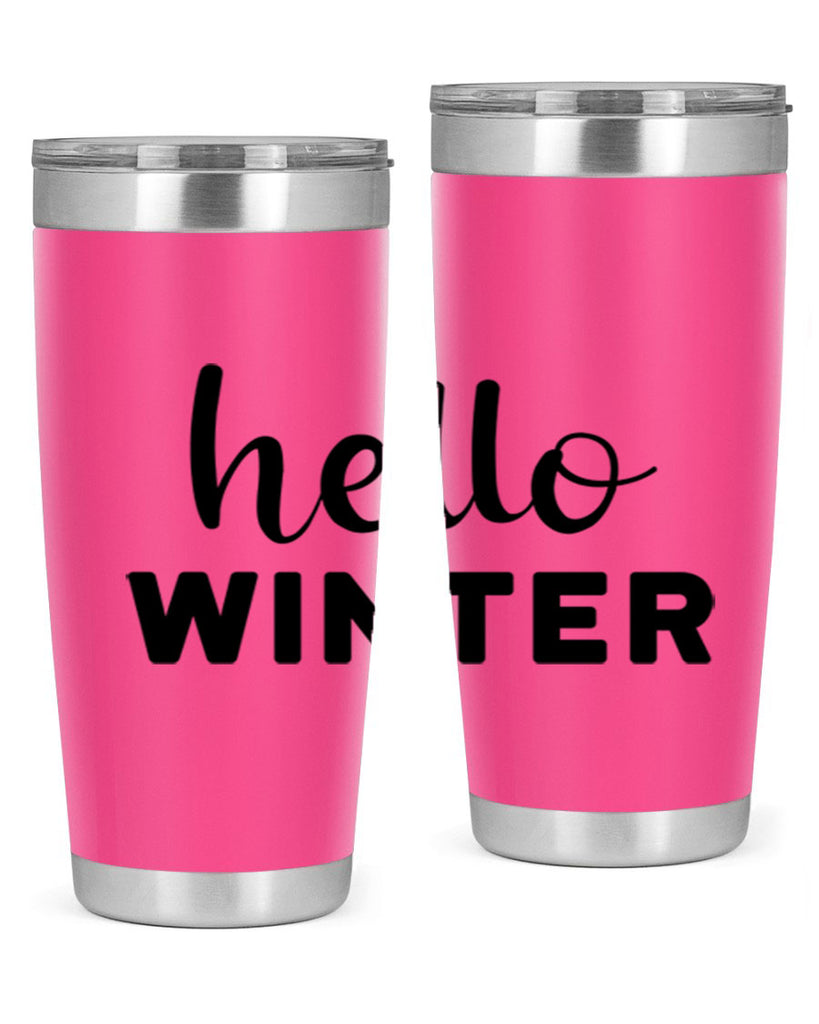 Hello Winter 186#- winter- Tumbler