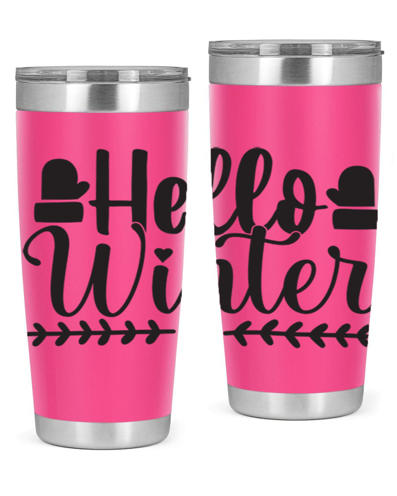 Hello winter 184#- winter- Tumbler