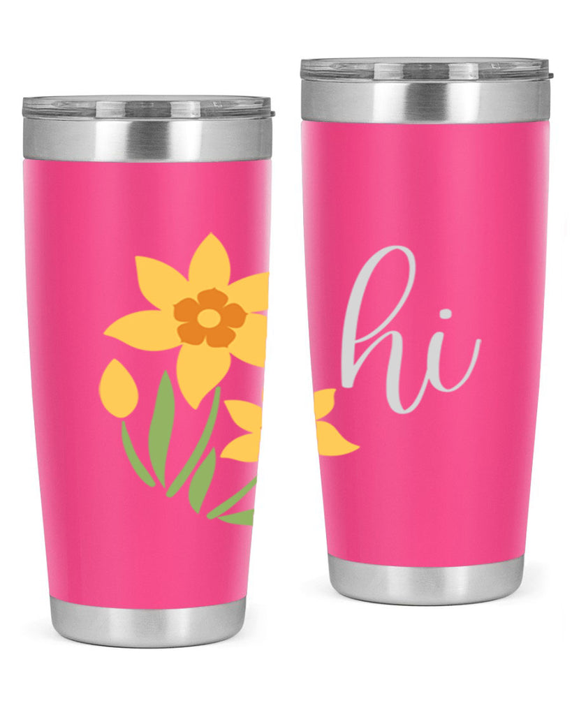 Hi daffodil flower236#- spring- Tumbler