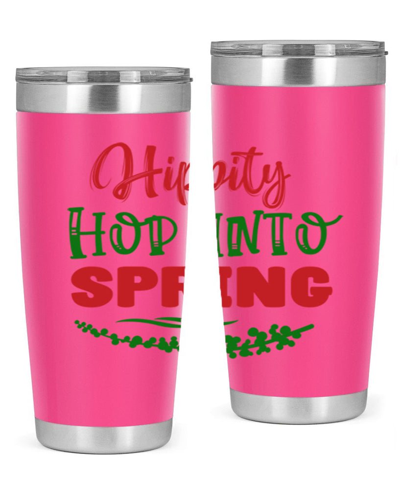 Hippity Hop into Spring 239#- spring- Tumbler