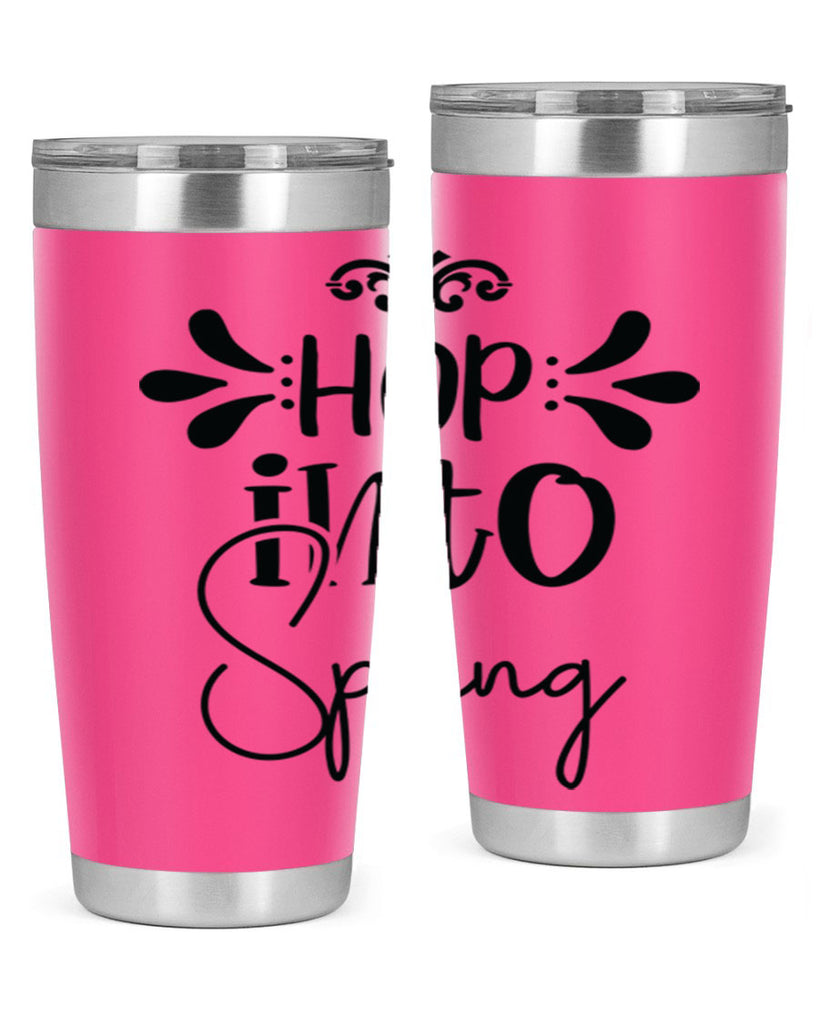 Hop into Spring 247#- spring- Tumbler