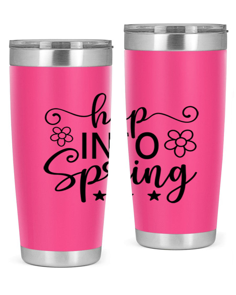 Hop into spring  252#- spring- Tumbler