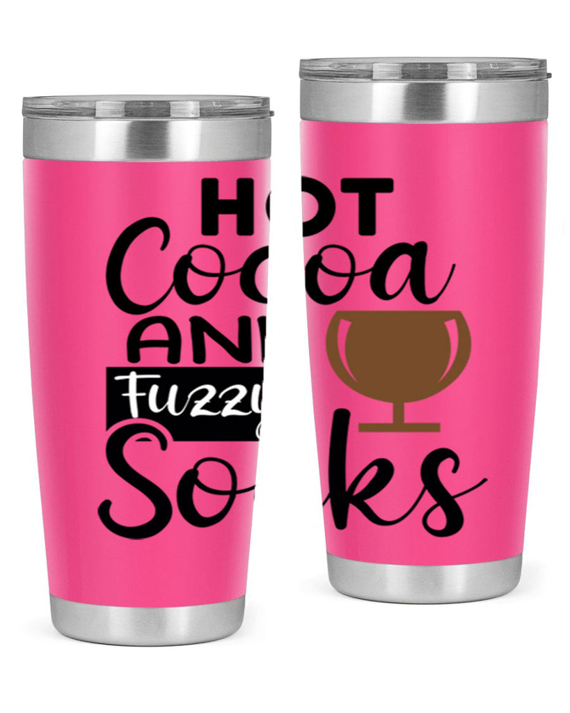 Hot Cocoa And Fuzzy Socks 218#- winter- Tumbler