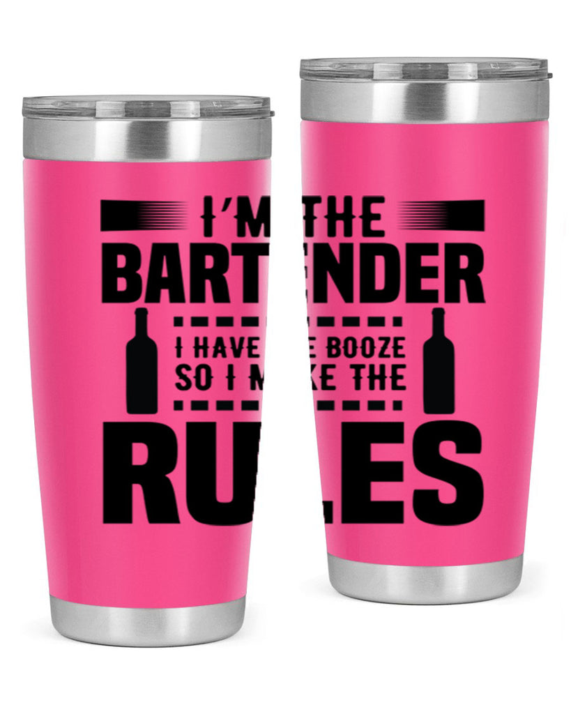 I am the Bartender Style 2#- bartender- tumbler