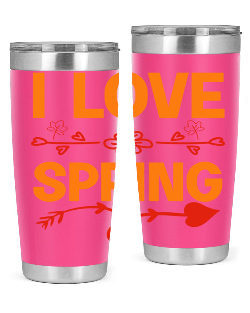 I love spring 271#- spring- Tumbler