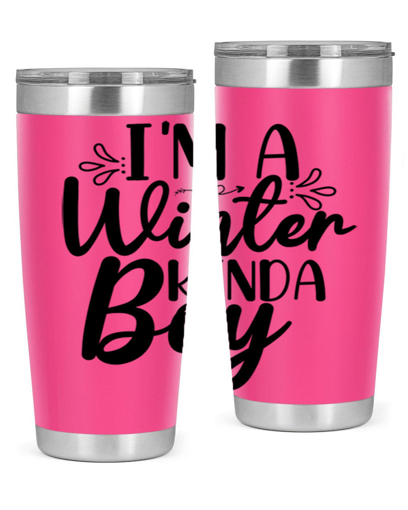 Im A Winter Kinda Boy 238#- winter- Tumbler