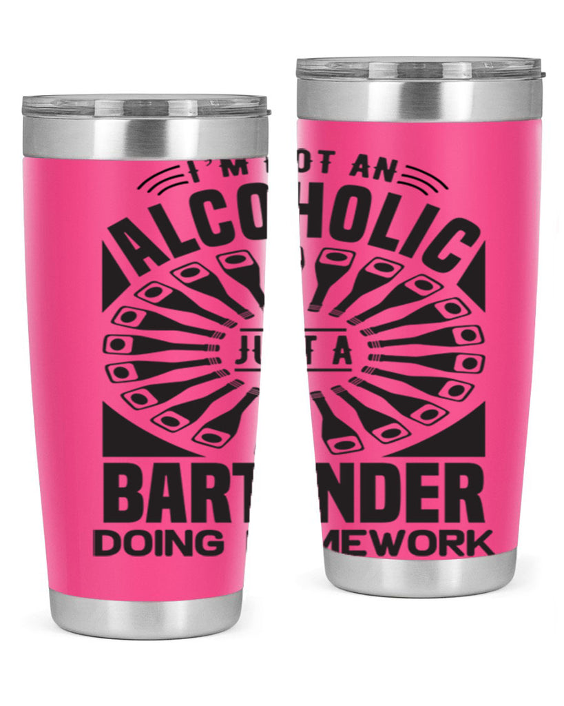 Im not an Style 18#- bartender- tumbler