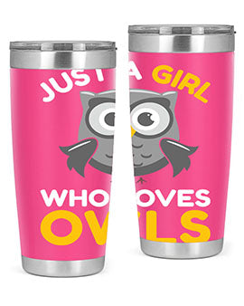 Just a Boy Who Loves A TurtleRabbit 11#- owl- Tumblers