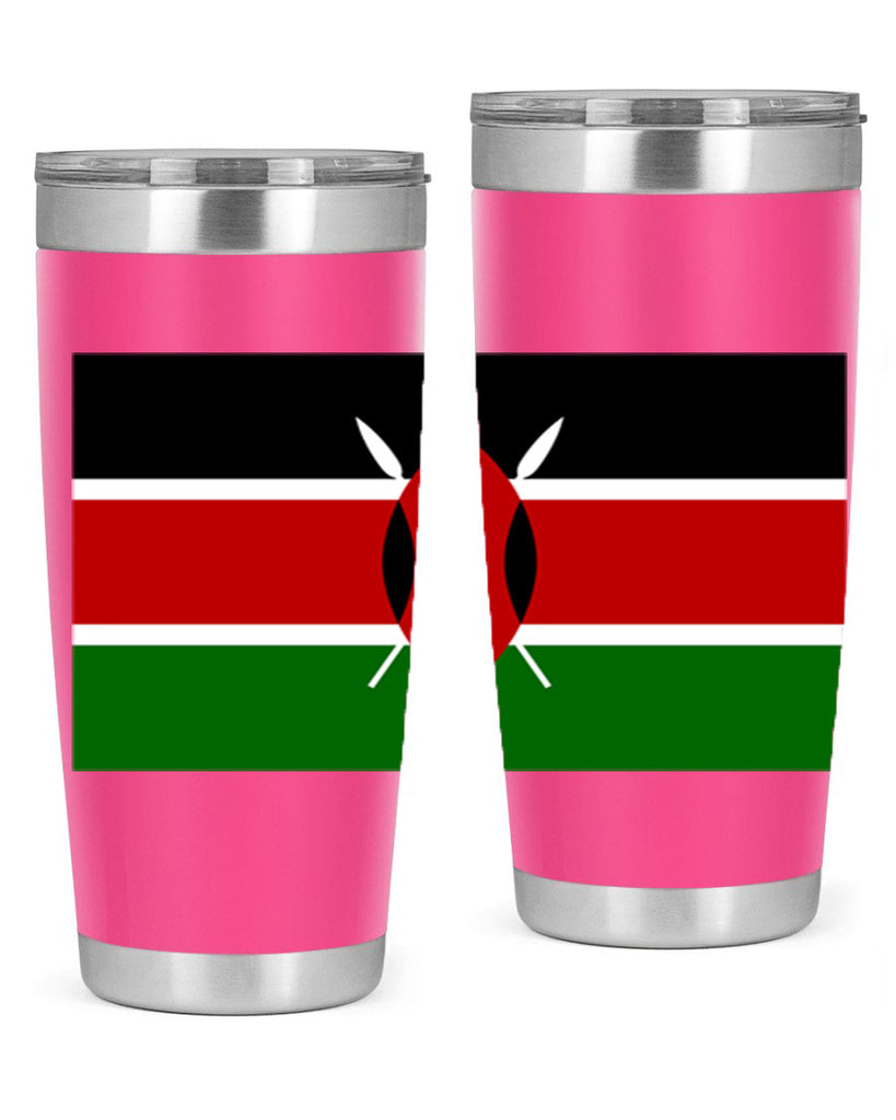 Kenya 110#- world flags- Tumbler