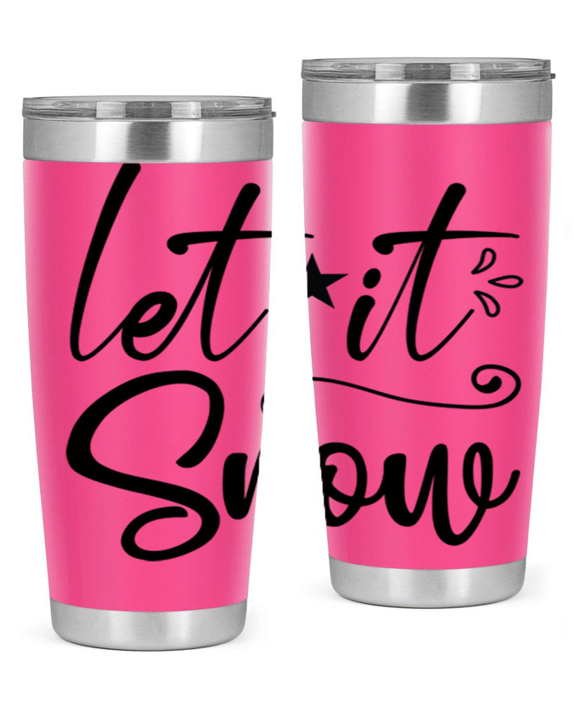 Let it snow 292#- winter- Tumbler
