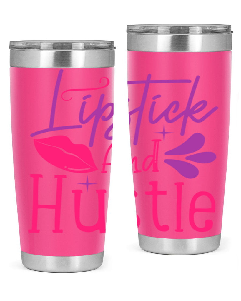 Lipstick And Hustle Style 229#- make up- Tumbler