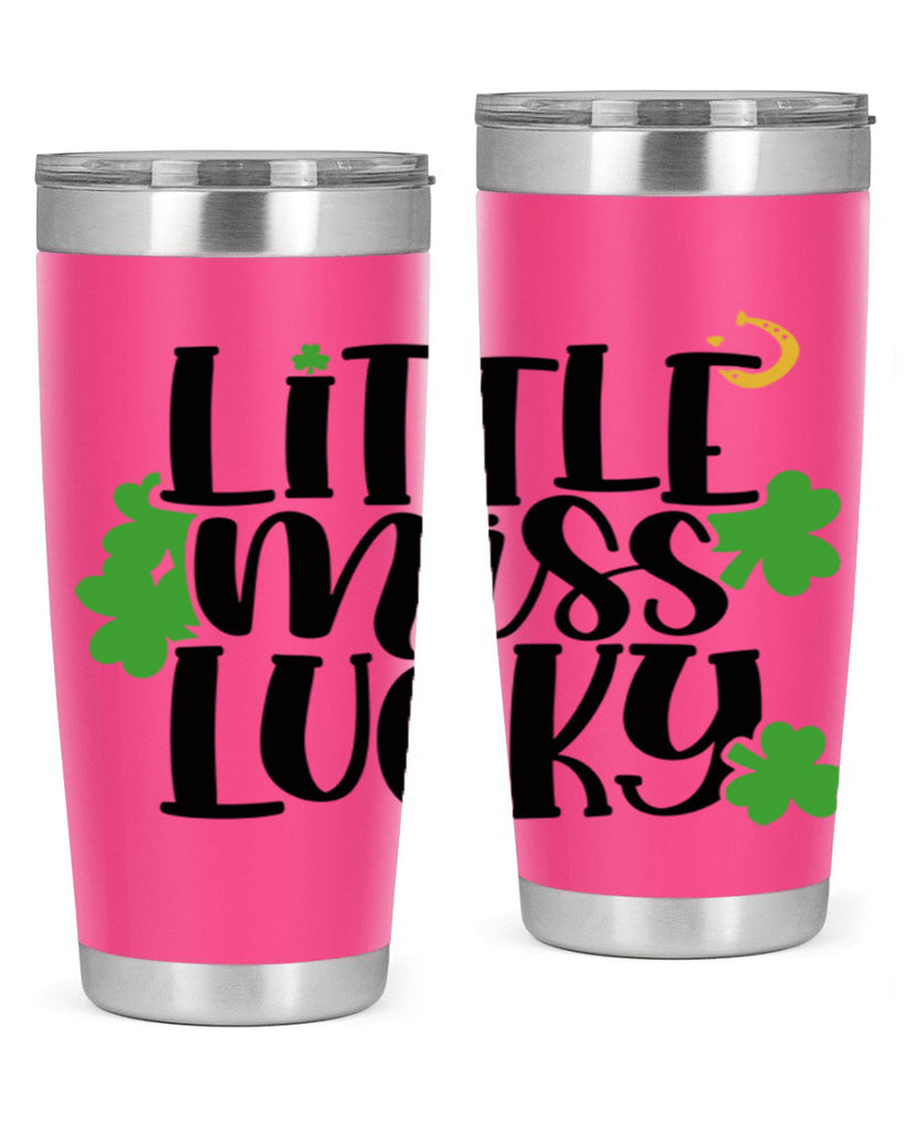 Little Miss Lucky Style 68#- St Patricks Day- Tumbler