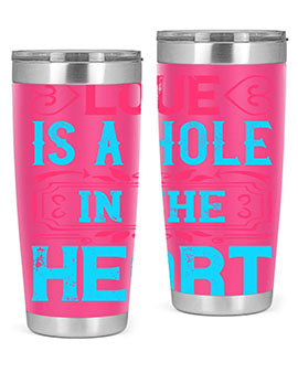 Love is a hole in the heart Style 31#- dog- Tumbler