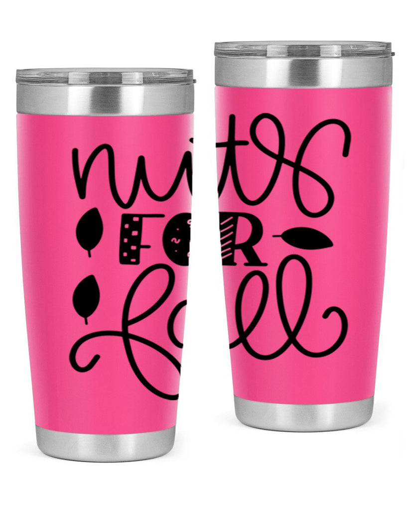 Nuts For Fall 446#- fall- Tumbler