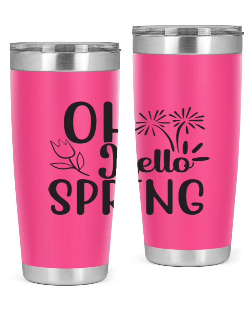 Oh hello spring 358#- spring- Tumbler