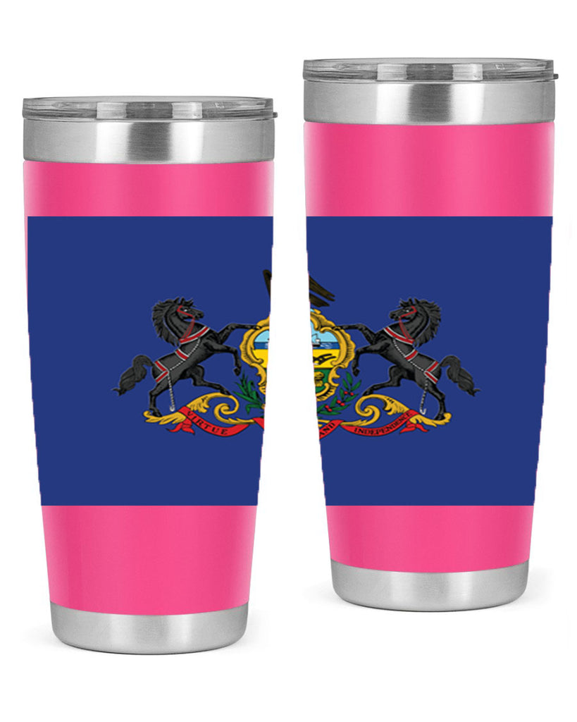 Pensilvania 14#- Us Flags- Tumbler