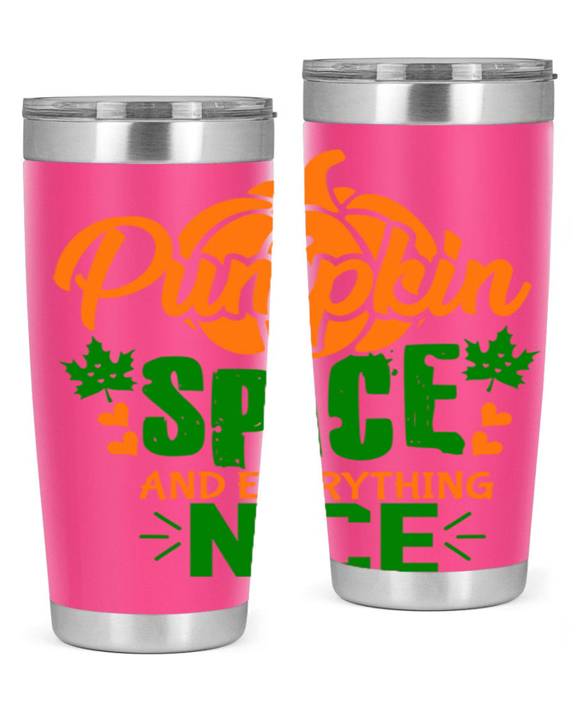 Pumpkin Spice and Everything Nice 538#- fall- Tumbler
