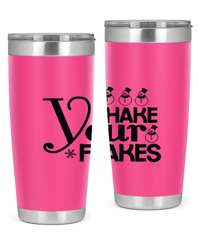 Shake Your Flakes 357#- winter- Tumbler