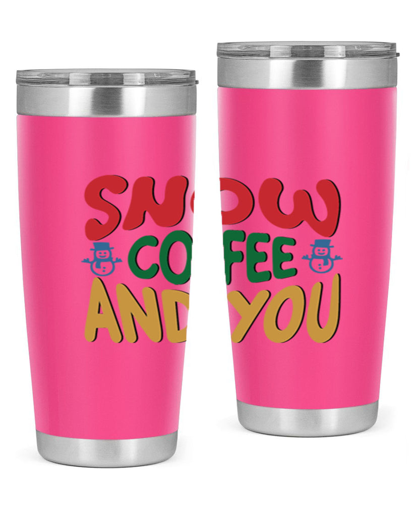 Snow Coffee and You 368#- winter- Tumbler