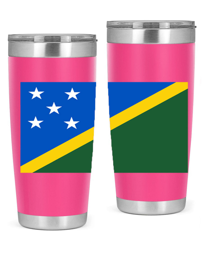 Solomon Islands 38#- world flags- Tumbler