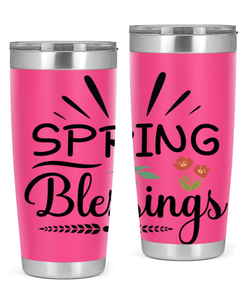 Spring Blessings  482#- spring- Tumbler