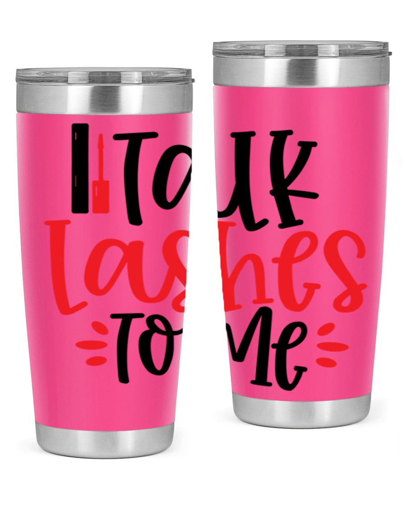 Talk Lashes To Me Style 219#- make up- Tumbler