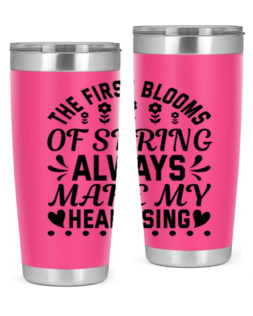 The first blooms of spring 549#- spring- Tumbler