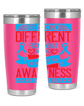 To become different from what we are we must have some awareness of what we are Style 11#- self awareness- Tumbler