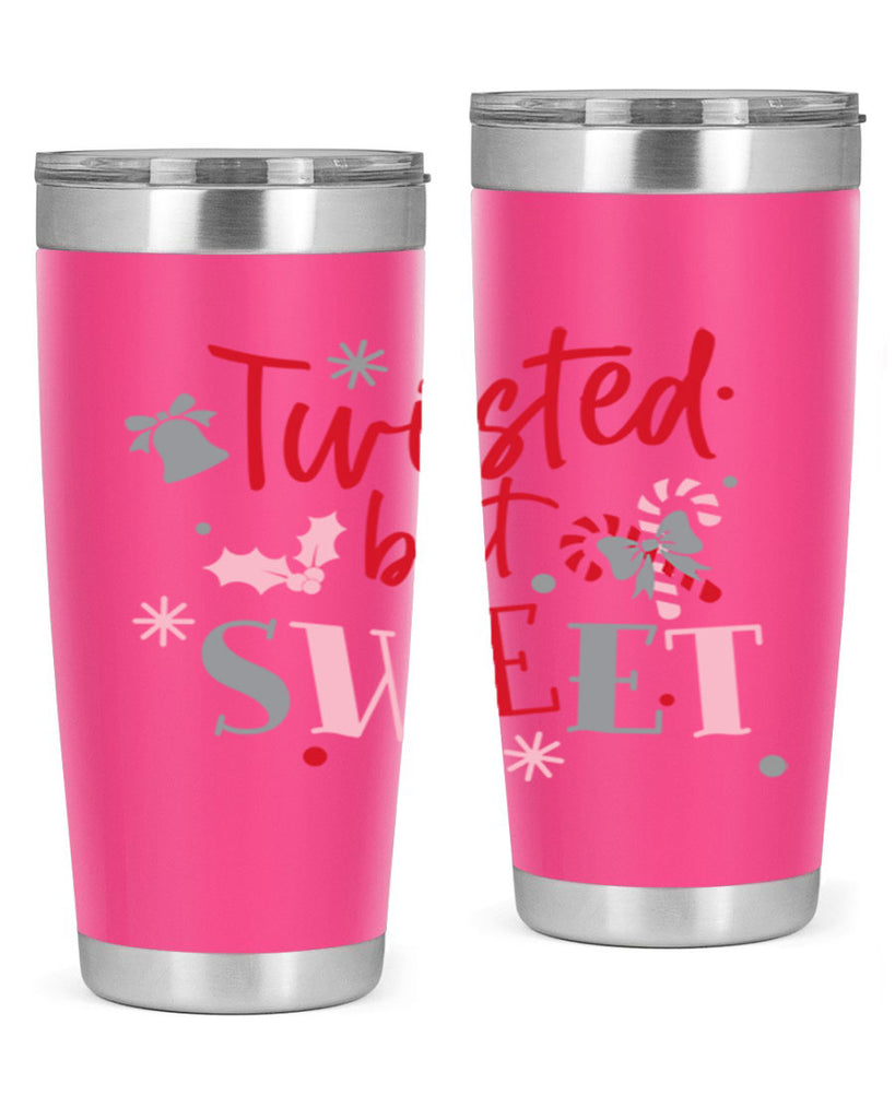 Twisted but sweet 424#- winter- Tumbler