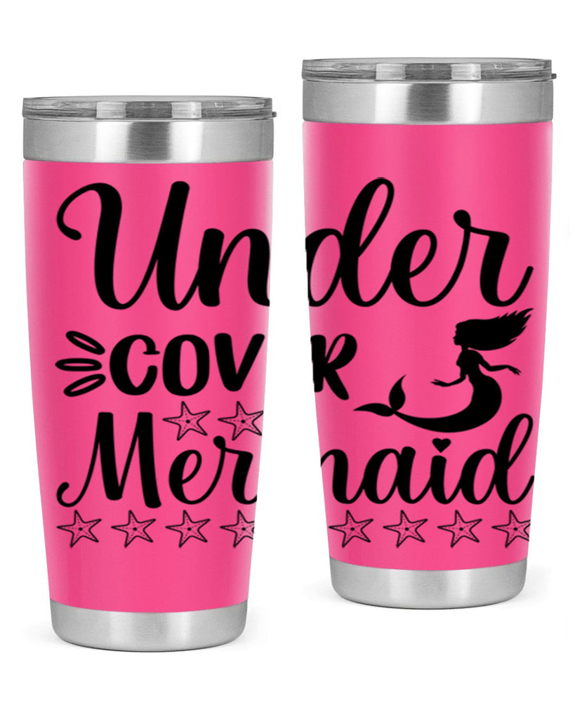 Under cover mermaid 650#- mermaid- Tumbler