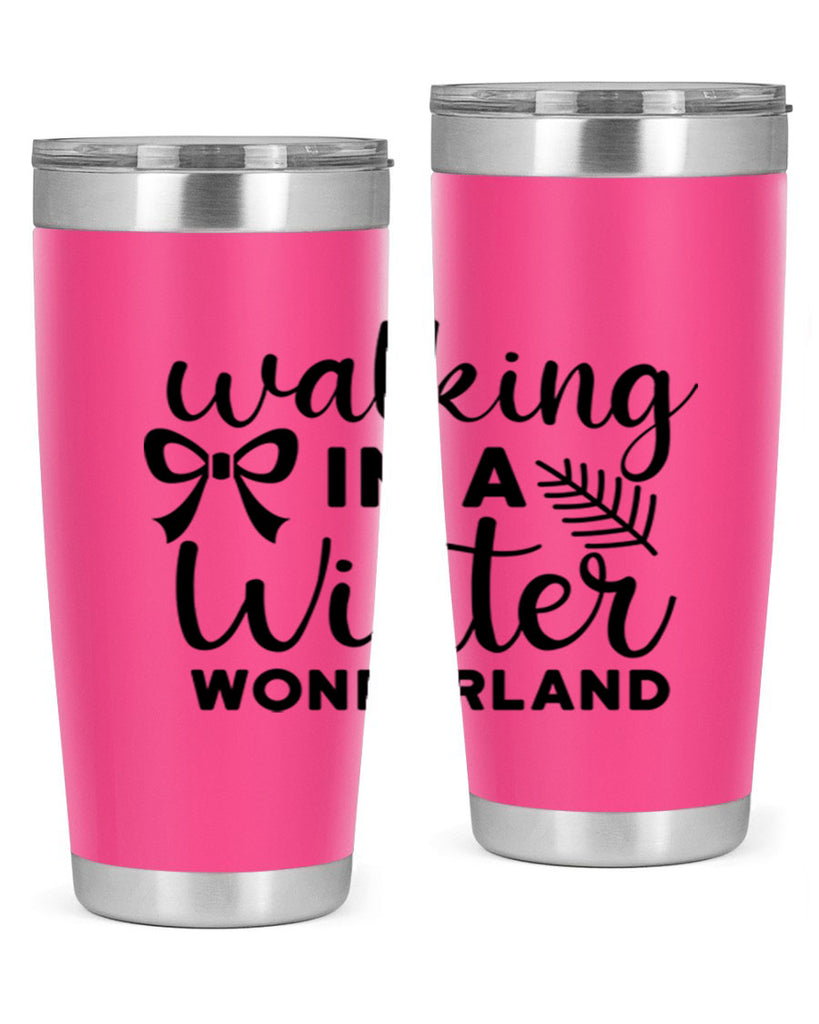 Walking In A Winter Wonderland 441#- winter- Tumbler