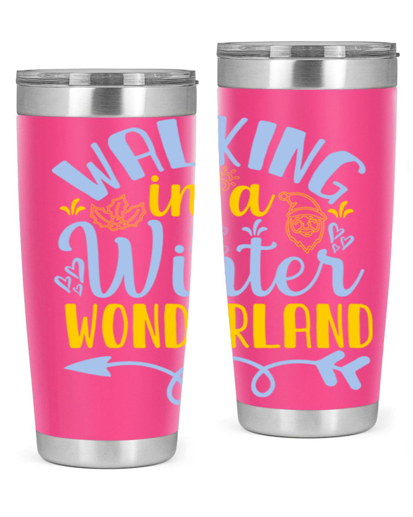 Walking in a winter wonderland440#- winter- Tumbler