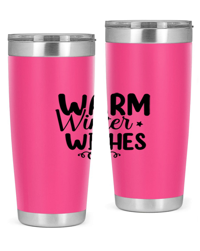 Warm Winter Wishes 453#- winter- Tumbler