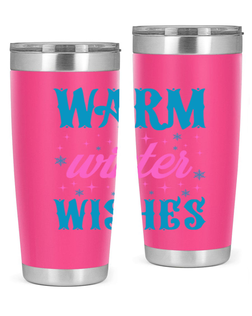 Warm Winter Wishes 464#- winter- Tumbler