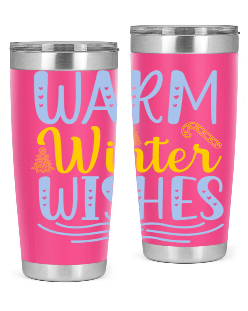 Warm winter wishes 449#- winter- Tumbler