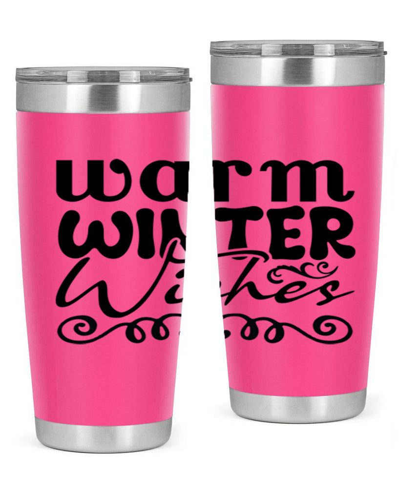 Warm winter wishes 461#- winter- Tumbler