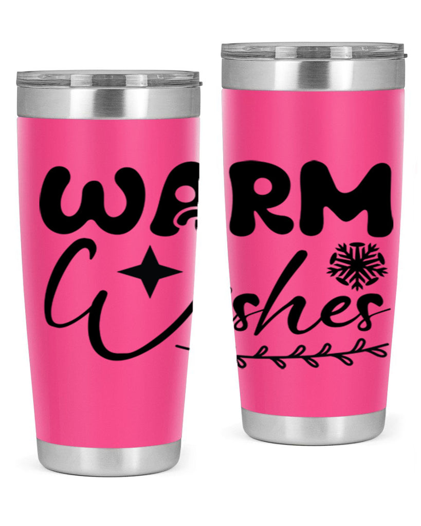 Warm wishes 467#- winter- Tumbler