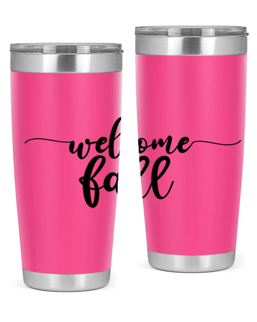 Welcome Fall 630#- fall- Tumbler