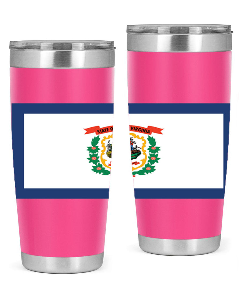 West Virginia 3#- stateflags- Tumbler