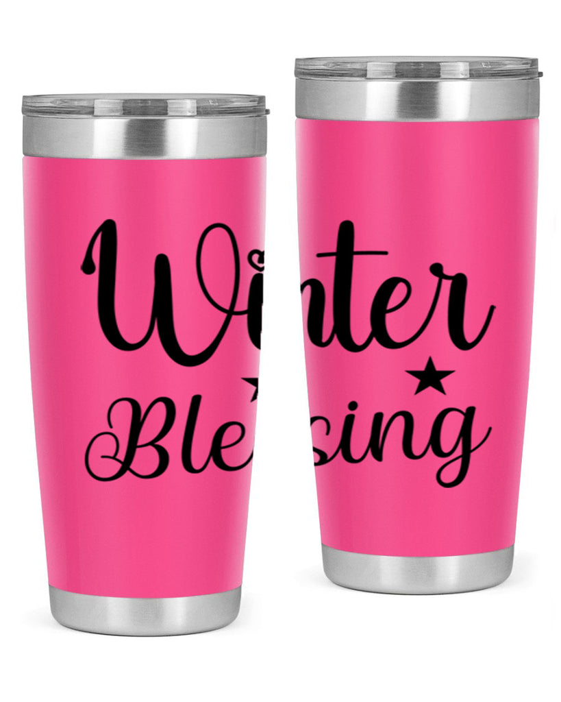 Winter Blessing 484#- winter- Tumbler